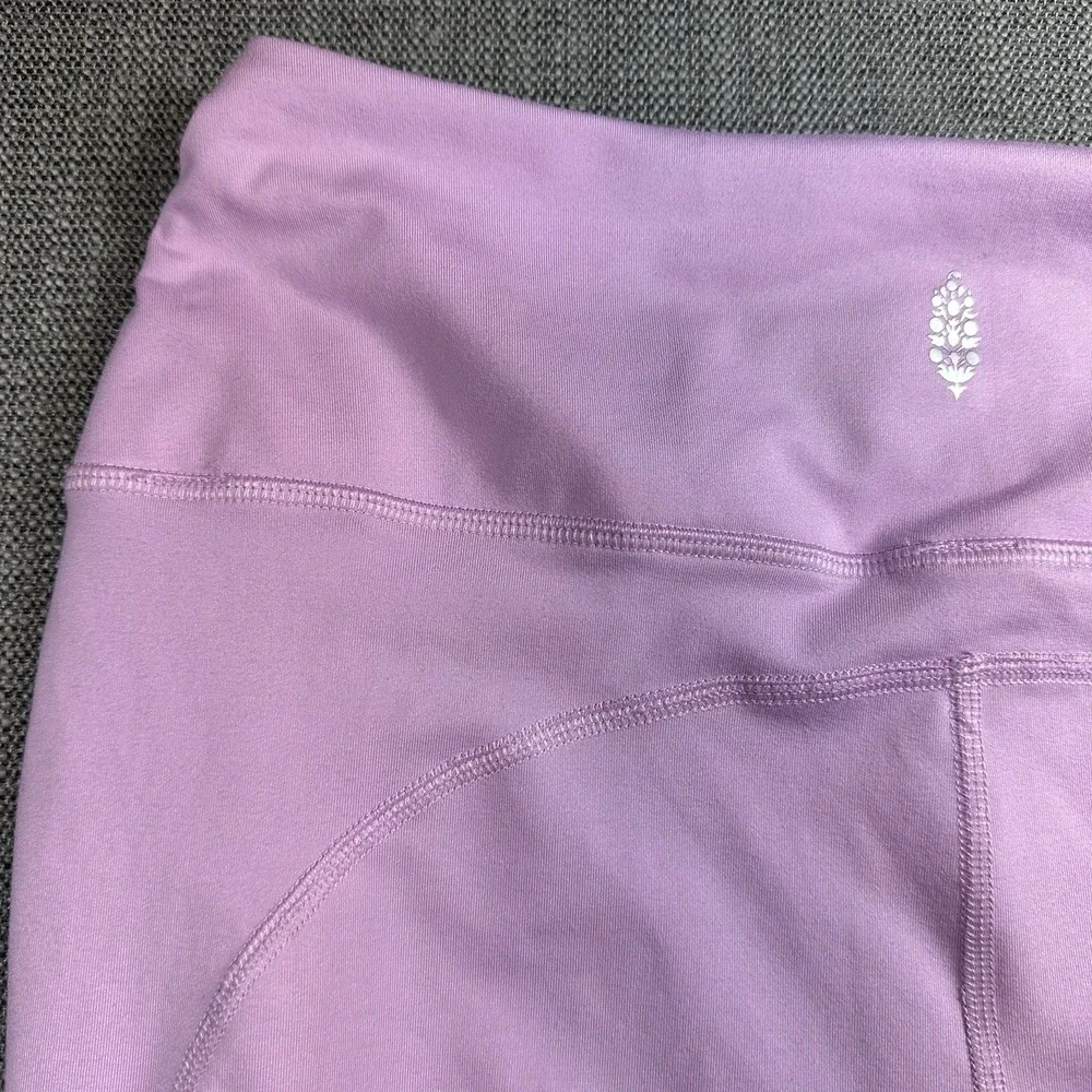 FP Movement Breathe‎ Deeper Pink Crossover Leggings M Yoga Activewear